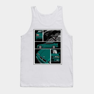 British Green Tank Top